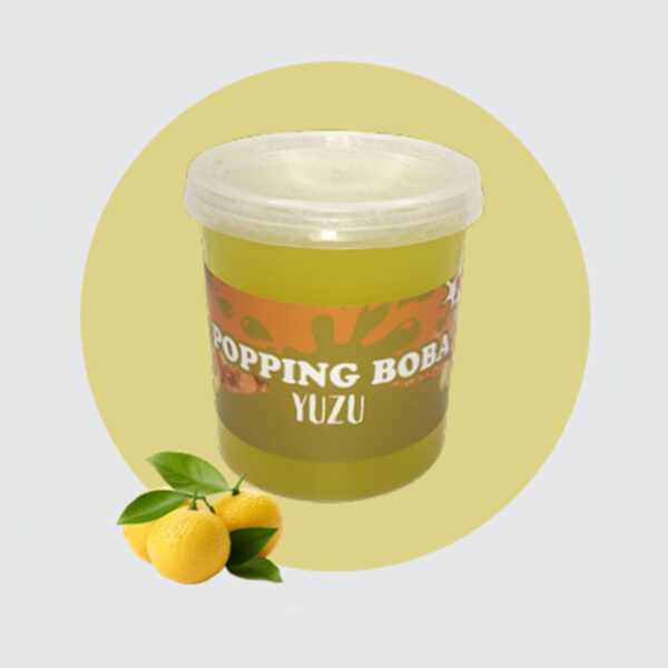 Popping Boba Yuzu (3 kg)